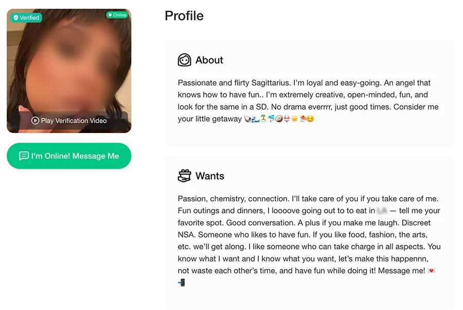 secretbenefits bio profile
