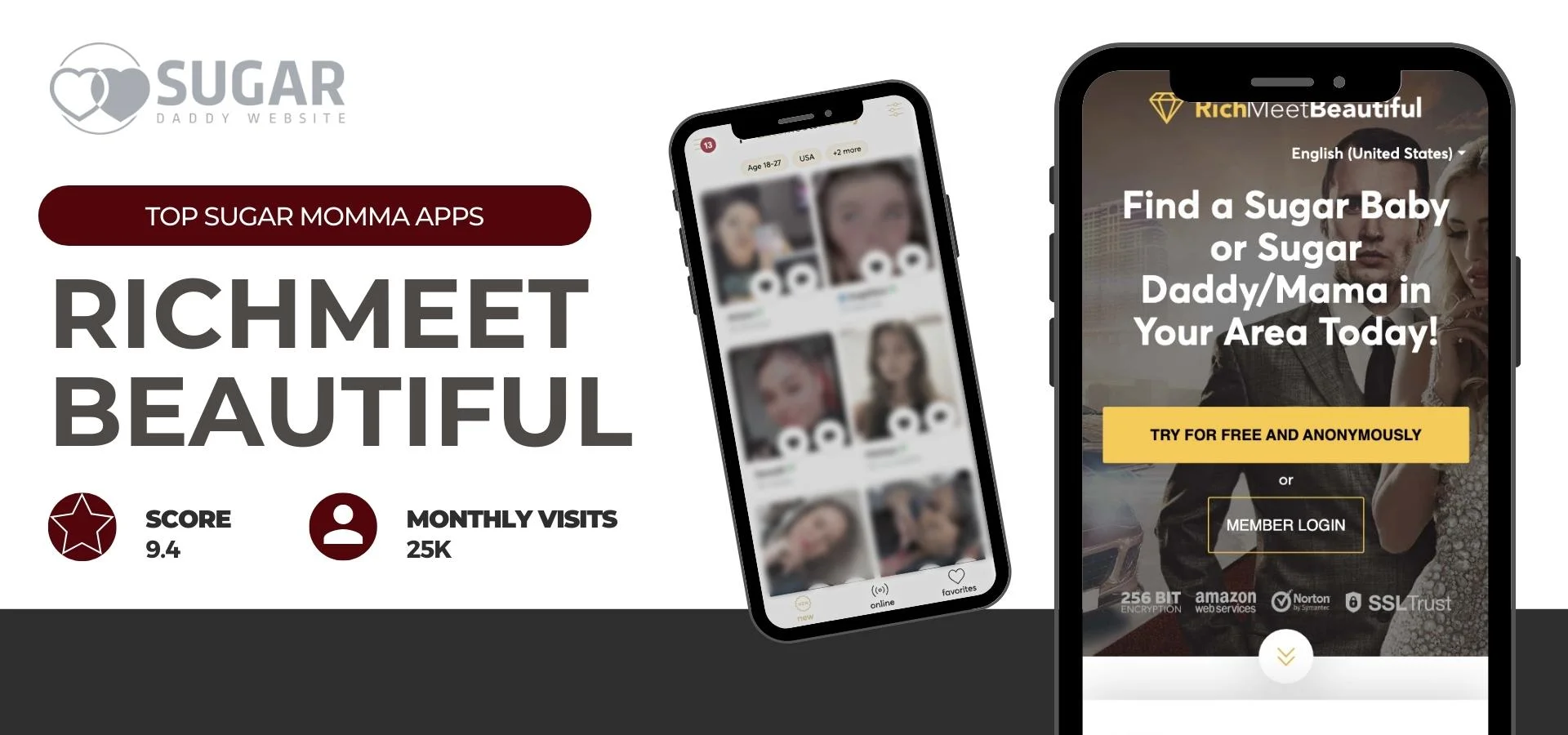Sugar momma app - Rich meet beautiful