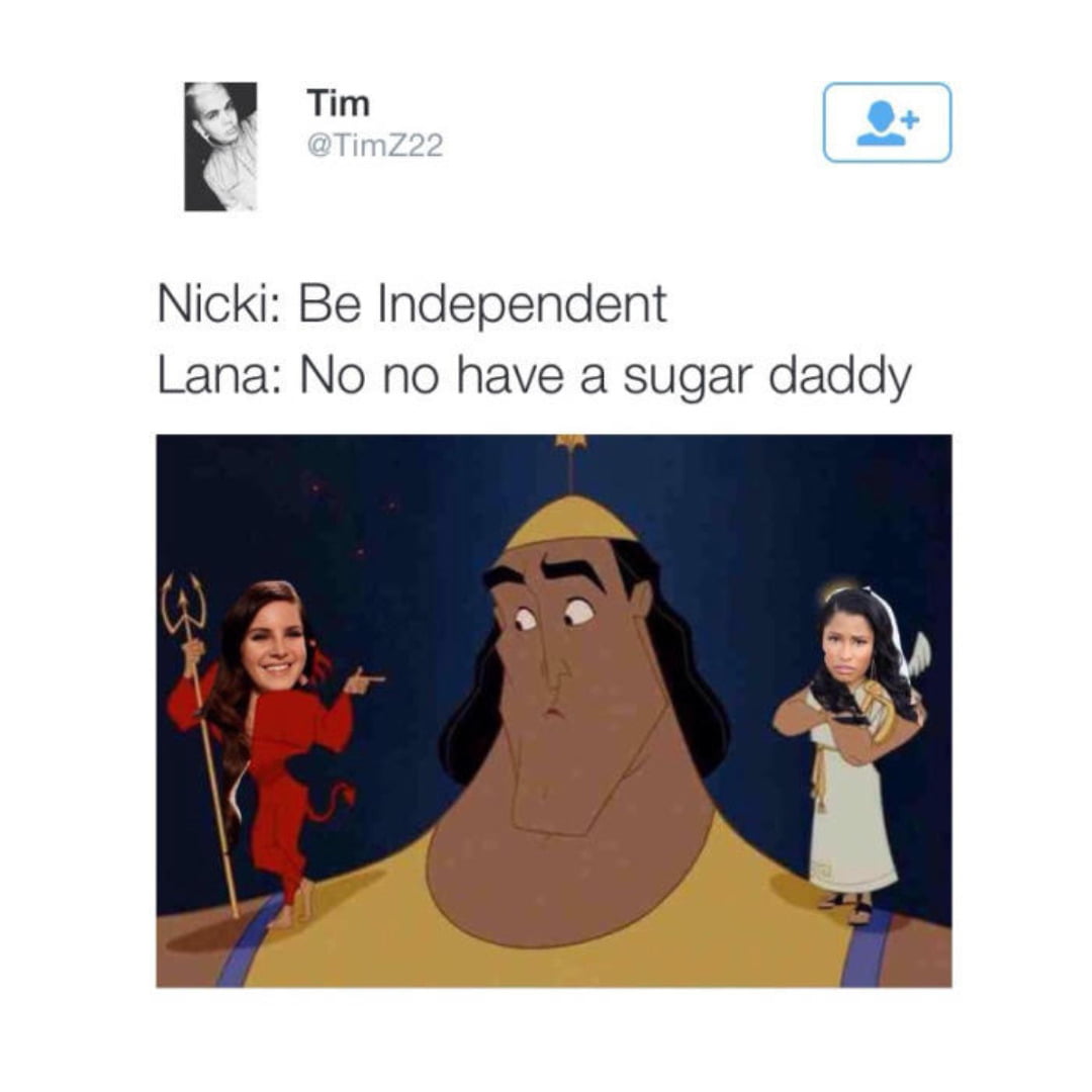 sugar daddy baby meme 