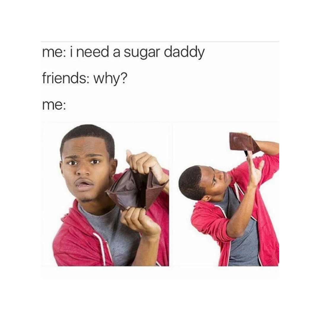 sugar baby meme
