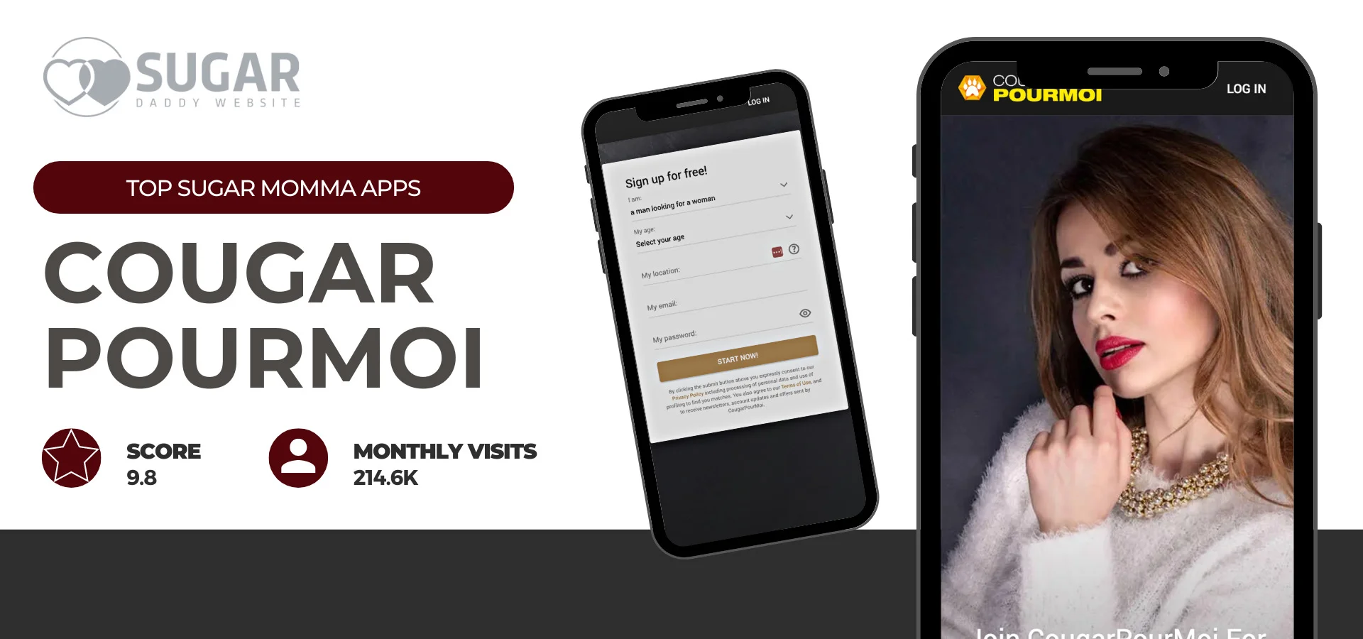 CougarPourMoi - Sugar momma app
