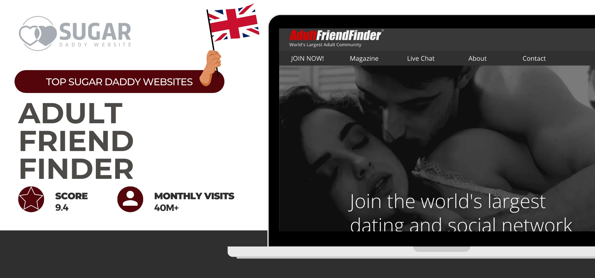 Sugar daddy site in UK - AdultFriendFinder